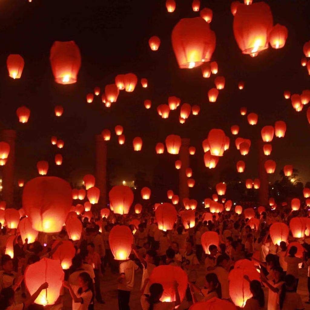 Lantern festival for the Mid-Autumn celebration